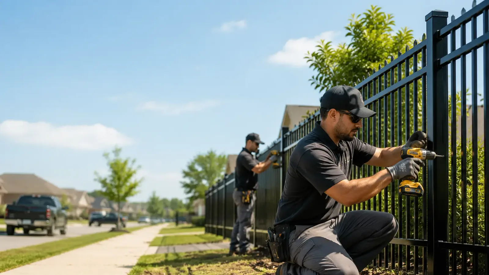 Metal Fence Installation in Edenville, MI